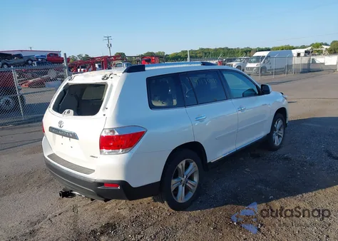 2012 Toyota Highlander Limited V6 z USA, uszkodzony, nr VIN 5TDDK3EH8CS113501